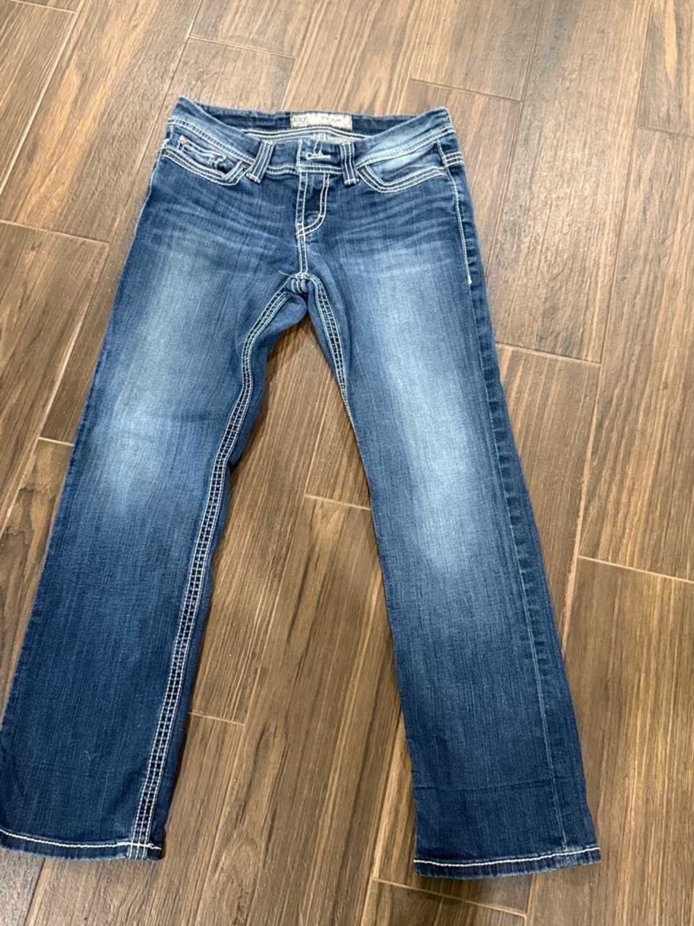 BKE Women's Blue  Jeans cropped
